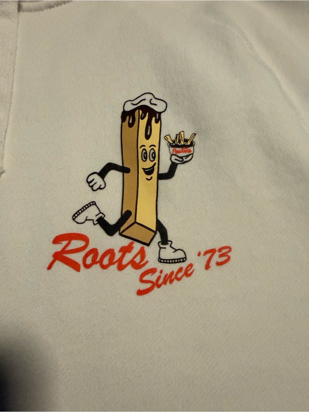 Roots “Running Fry” Canadian Sweatshirt XL
